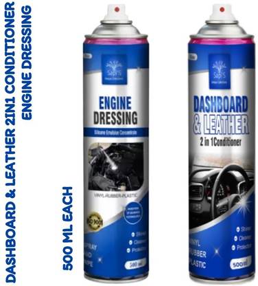 SAPI'S Cleaning Kit Combo Dashboard Cleaner With Engine Dressing Spray Vehicle Interior Cleaner