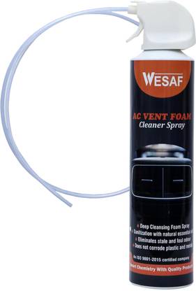 wesaf Car AC Vent & Duct Cleaner Odor Neutralizer Spray Form AC Vent & Duct Cleaner Grade -9921 Vehicle Interior Cleaner