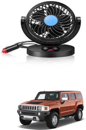 PRTEK Car Fan 360 Rotatable Strong Dashboard Cooling Air Circulator Fan ForGM Car Interior Fan