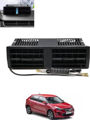 MATIES Black Universal Two Wind AC Air Circulating Roof Jet Air Fan For Vehicle-96 Car Interior Fan