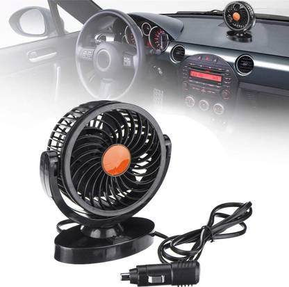 AUTO PEARL 12V 360 Degree All-Round Adjustable Car Auto Air Cooling one Fan Low Noise_A442 Car Interior Fan
