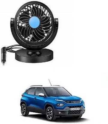 CCE Car Dashboard Fan Rotatable Air Cooling Mini Electric Fan For Tata Punch Car Interior Fan
