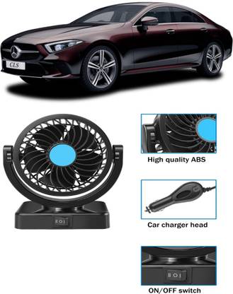 Genipap Cooling Car Fan 360 Degree Rotatable For vehicle-G-CF 307 Car Interior Fan