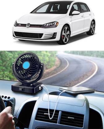 Amulite Car Fan With USB Charging 360 Degree Rotatable Fan-A-603 Car Interior Fan