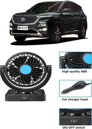 Genipap Cooling Car Fan 360 Degree Rotatable For vehicle-G-CF 355 Car Interior Fan