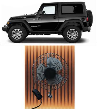 Purpleheart 12 Volt 6" Fan for Car, Jeep,Truck,Auto, Caravan, Boat, Buses- Prpl617 Car Interior Fan