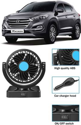 Enfield Works Cooling Car Fan 360 Degree Rotatable For vehicle-Y_201 Car Interior Fan