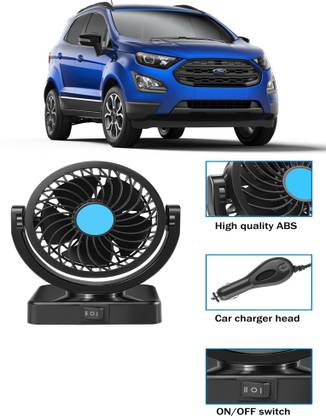 Amulite Cooling Car Fan 360 Degree Rotatable For vehicle-G-CF 031 Car Interior Fan