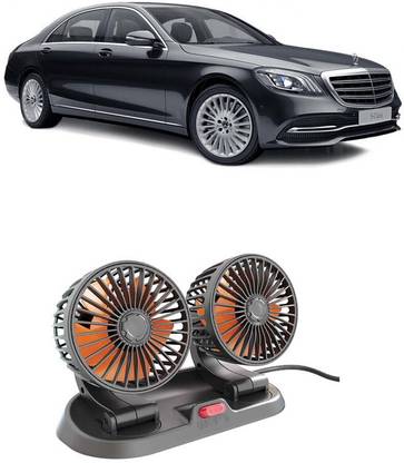 Furious3D Car Cooling Fan 12V With 360 Degree Rotation 2 Speed Fans F-908 Car Interior Fan