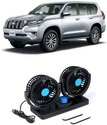 Dvis 5V USB Dual-Head Mini Fan D-1 Adjustable 5V USB Dual Head Car Fan for Laptop, Desk & Car D-71 Rechargeable Fan, USB Fan