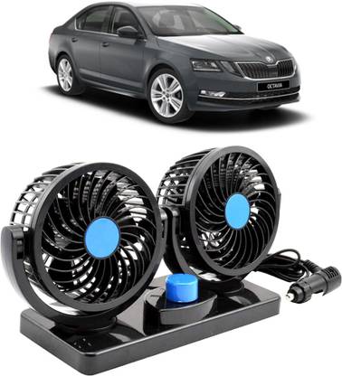 Amulite Car Fan 12V 360 Head 2 Speed Quiet Strong for All Auto Vehicles-Evl-426 Car Interior Fan