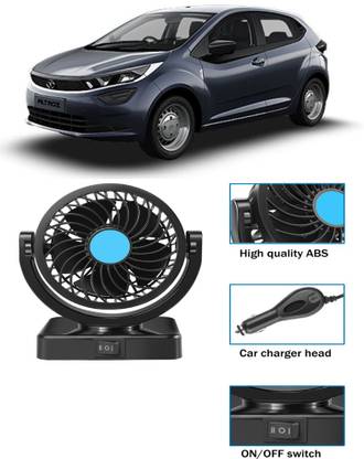 Genipap Cooling Car Fan 360 Degree Rotatable For vehicle-G-CF 452 Car Interior Fan
