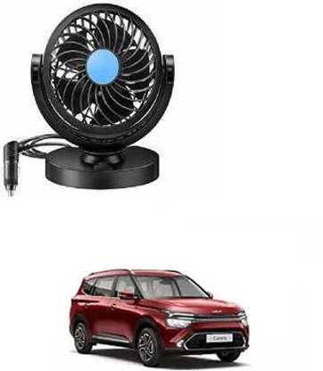 paxauto Car Mini Electric Fan 360 Rotating Strong Wind Fan Low Noise Portable PP07 Car Interior Fan