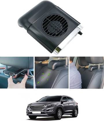 ABJD Car Seat Fan F405/5V/3 Speed Cooling Fan Space Saving Portable Fan-280 Car Interior Fan