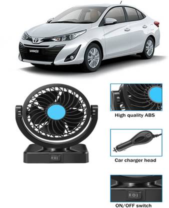 Genipap Cooling Car Fan 360 Degree Rotatable For vehicle-G-CF 557 Car Interior Fan