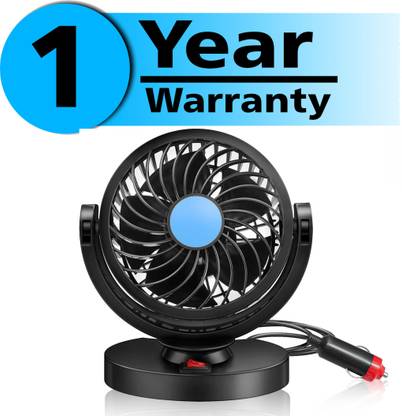 Rhtdm Car Fan 12V 360° High Speed Quiet Strong Dashboard Auto Cooling Air Fan-SHF02 Car Interior Fan