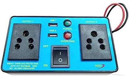 YASH AUTO ELECTRICALS Big converter with dual usb Car Inverter