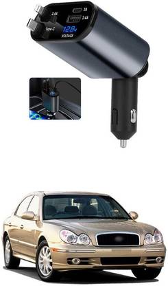 GONAMA Retractable Car Charger 4 in 1 Fast Car Phone Charger 120W With USB Type C sg93 Car Laptop Charger