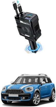 GONAMA Retractable Car Charger 4 in 1 Fast Car Phone Charger 68W With USB Type C sg151 Car Laptop Charger
