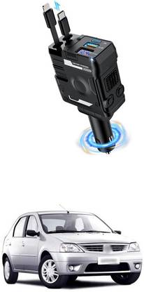 GONAMA Retractable Car Charger 4 in 1 Fast Car Phone Charger 68W With USB Type C sg110 Car Laptop Charger