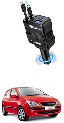 GONAMA Retractable Car Charger 4 in 1 Fast Car Phone Charger 68W With USB Type C sg74 Car Laptop Charger