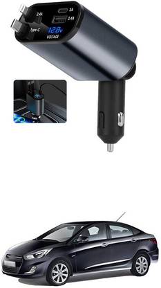 GONAMA Retractable Car Charger 4 in 1 Fast Car Phone Charger 120W With USB Type C sg98 Car Laptop Charger