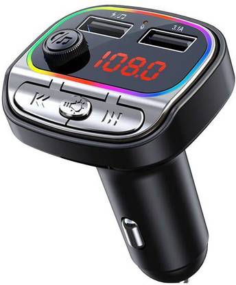 Cloudsale v5.0 Car Bluetooth Device with Audio Receiver, Car Charger, FM Transmitter