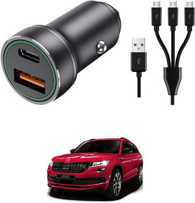 GONAMA Car Cigarette Charger 38watt With 3 in 1 Power Socket Outlet Charge Dual sg201 Car Laptop Charger