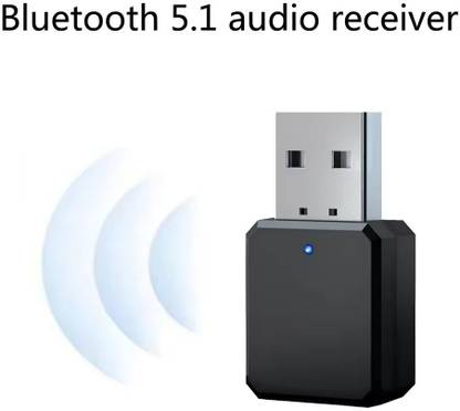 RPMSD v5.0 Car Bluetooth Device with Audio Receiver, 3.5mm Connector, Adapter Dongle