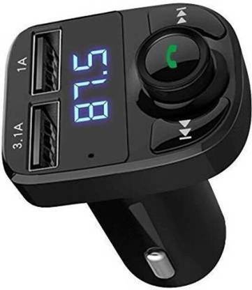 Bhani v4.1 Car Bluetooth Device with Car Charger, Audio Receiver, FM Transmitter