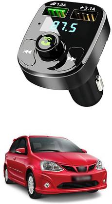 GONAMA FM Transmitter Car Bluetooth Adapter, Wireless Radio Music Adapter Car Kit s237 Car Laptop Charger