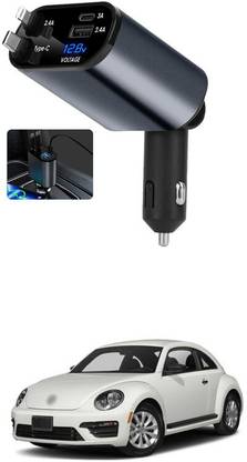 GONAMA Retractable Car Charger 4 in 1 Fast Car Phone Charger 120W With USB Type C sg248 Car Laptop Charger
