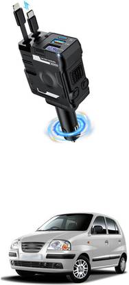 GONAMA Retractable Car Charger 4 in 1 Fast Car Phone Charger 68W With USB Type C sg77 Car Laptop Charger