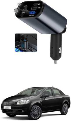 GONAMA Retractable Car Charger 4 in 1 Fast Car Phone Charger 120W With USB Type C sg54 Car Laptop Charger