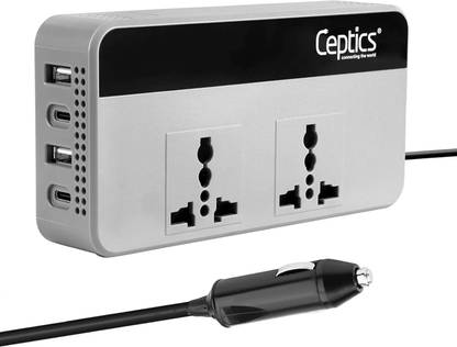 Ceptics PI-200A3U Car Laptop Charger