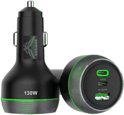XPR3SS 120W Type-C QC3.0 Quick Laptop Car PD3.0 Type C Cigarette Lighter Charger Car Laptop Charger