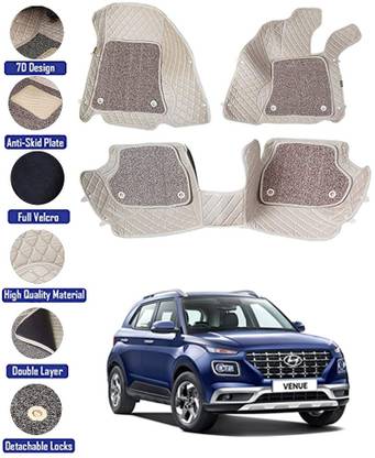 MATIES Leatherite 7D Mat For  Hyundai Venue