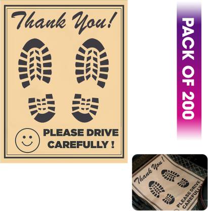 Atoray Paper Disposable Paper Mat For  Universal For Car