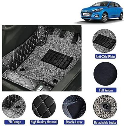 JAITRADERS Leather 7D Mat For  Hyundai Elite i20