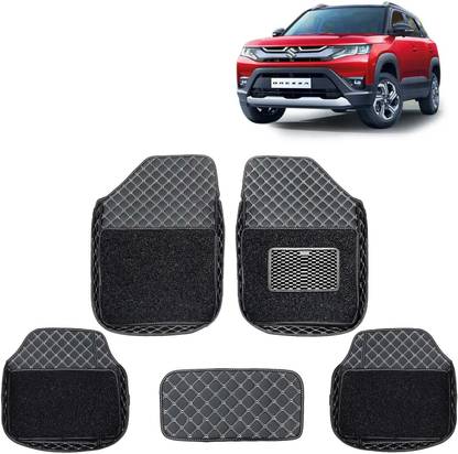 Kingsway Leatherite 7D Mat For  Maruti Suzuki New Brezza