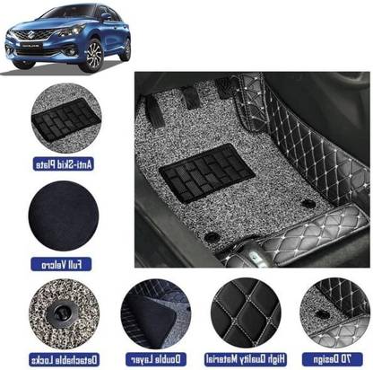 STYLE CHOICE Leather 7D Mat For  Maruti Baleno