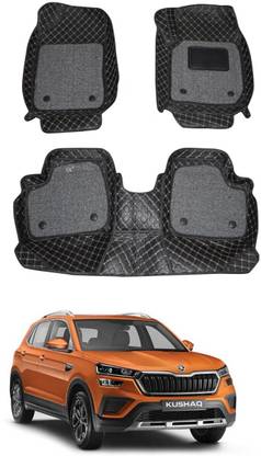 ONEFOT ENTERPRISES Leatherite 7D Mat For  Skoda Kushaq