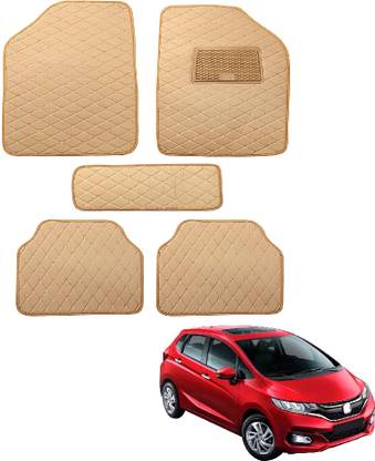 INSURE AUTOMOTIVE Leather 3D Mat For  Honda Jazz