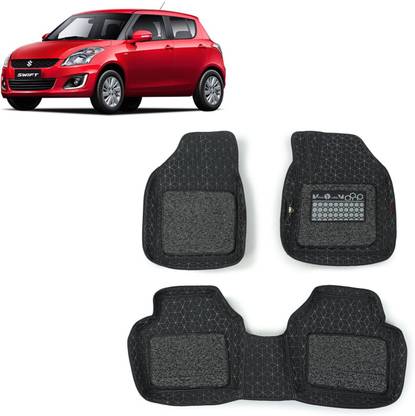 INSURE AUTOMOTIVE Leatherite 7D Mat For  Maruti Swift, Universal For Car