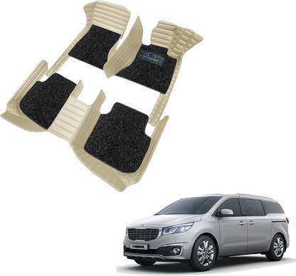 AutoFurnish Leatherite 9D Mat For  Kia Carnival (9 Seater)