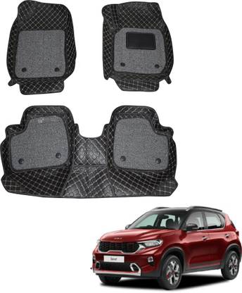 Fit Fly Leather 7D Mat For  Kia Sonet
