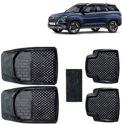 Kingsway PVC ट्रे मैट Hyundai Alcazar  के लिए