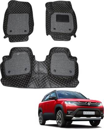 Fit Fly लेदर 7D मैट मारुति New Brezza  के लिए