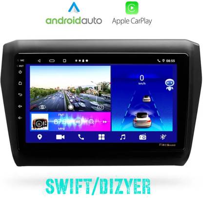 Fire sound Swift /dzire 2018-23,9inch Android, Apple play, AHD 1280p.Ram 2/32 Car Stereo