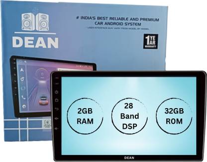 Dean Prime 3.0 (2+32) 9" Inch Universal Android Stereo With 28 Band DSP Android 12 Car Stereo